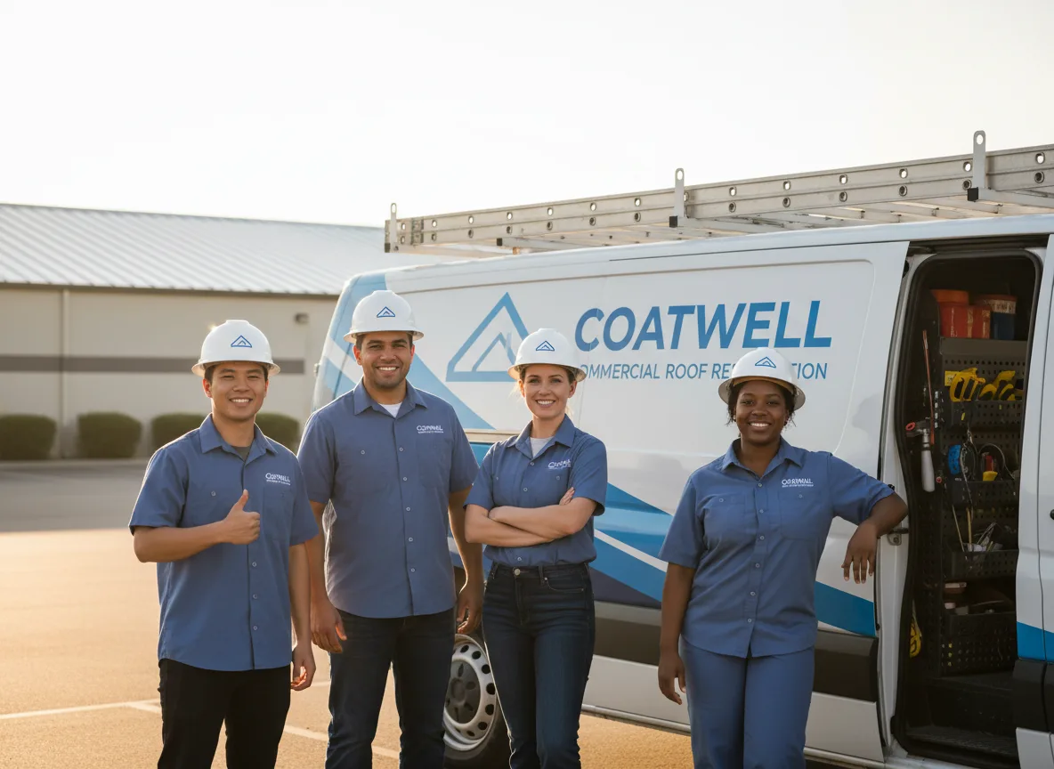 Commercial roof coating company in Stanton, NE